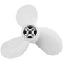 Suuonee Boat Motor Propeller, 7 1/4 5-A 3 Blades Aluminum Boat Propeller Outboard Motor for Hangkai 3.5HP