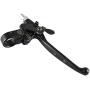 Left Clutch Lever W/ Lock Throttle & Clutch Cable Set Fits 49cc 60cc 66cc 80cc Motorized Bike
