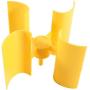 MAGT Vertical Wind Turbine Electricity Generator, DIY Kit Small Motor Vertical Wind Turbines Blades Breeze Electricity Generator Can Work with Light Wind