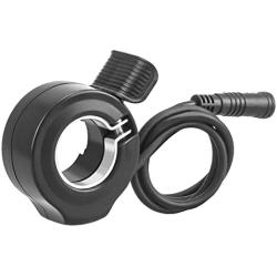 Thumb Throttle for Bafang 3 Pin Speed Throttle for BBS01B BBS02B BBSHD Mid Drive Motor eBike Conversion Kits E-Bike Throttle with 17.7 inch Cable