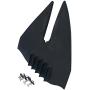 XR Marine Sport-200 Whale Tail Hydrofoil Stabilizer For Boat Outboards / SternDrives 9.9-300HP With Premium Black Plastic