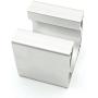 Aluminum 86mm Nema34 Stepper Motor Mounting Bracket Clamp Base support stepping motor mount for CNC Router Engraving Milling Machine (86x86x80mm)