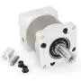 Nema23 Stepper Motor Planetary Gearbox Speed Reducer 7 arc-min for 8mm Shaft 57mm Motor 3000rpm Gear Reducer Ratio 50:1 IP65 for CNC Router Benchtop Lathe Machine/3D Printer (50:1)