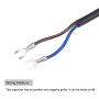 MECCANIXITY CBB60 Run Capacitor 35uF 250V AC 2 Wires 50/60Hz Cylinder 96x50mm with Terminal for Air Compressor Water Pump Motor