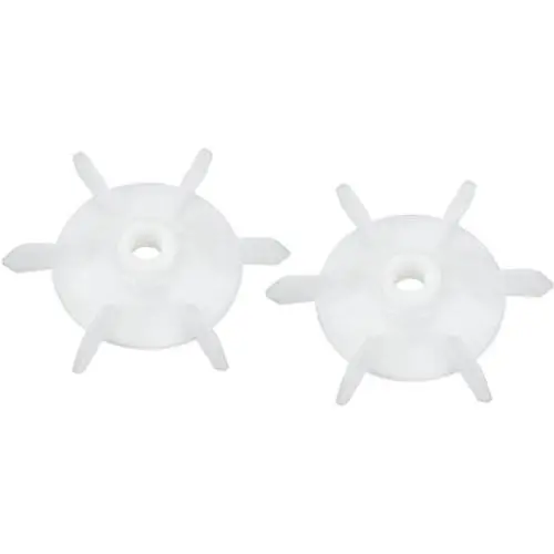 uxcell Motor Fan Blade 115mmx14mm D Shape Bore White Engineering Plastic with 6 Vanes 2pcs uxcell Motor Fan Blade 115mmx14mm D Shape Bore White Engineering Plastic with 6 Vanes 2pcs