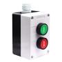 Taiss Momentary Push Button Switch Station Box Start/Stop Red Green Sign NO NC Pushbutton Switches Station AC 660V 10A HB2-Start/Stop-Box