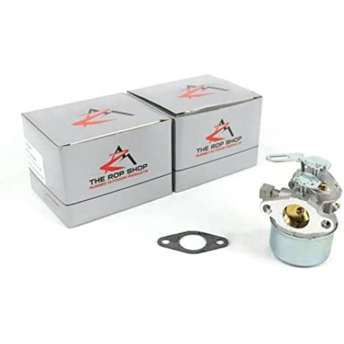 The ROP Shop | (Pack of 2 Carburetor for Toro 38585 & 38586 Power Clear Snowblower Gas Motor