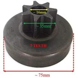 Chain Clutch Spur Sprocket for STIHL 038 MS380 MS381 1119 640 2000 Chainsaw 3/8