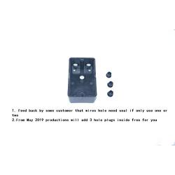 BVPOW Motor Start Stop Push Button Motor On Off Switch with Surface Waterproof Dustproof Box Mount KAO-5H 10A AC 220/380V