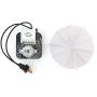 SM550 Universal Bathroom Vent Fan Ventilator Motor, Replacement Electric Motor Kit with Fan 50 CFM For Broan Nutone 65100 C01575