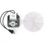 SM550 Universal Bathroom Vent Fan Ventilator Motor, Replacement Electric Motor Kit with Fan 50 CFM For Broan Nutone 65100 C01575