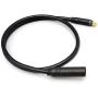 E-Bike 9 Pin Hub Motor Extension Cable Waterproof Extension Cable for Electric Bike and Escooter Female to Male 60/130/160cm Wire of Conversion Kit