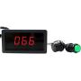 PWM Motor Speed Controller 6V 9V 12V 18V 24V 36V 48V 60V DC 6V - 30V Pulse Width Modulation Regulator 8A 180W Stepless Variable Speed/Forward and Reverse Switch DC Speed Regulation (PWM 8A)