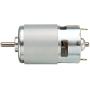 Xuulan Xianglaa-Motor 775 DC Motor DC 12V-36V 3500-9000 RPM, Ball Bearing Large Torque High Power Low Noise Motor Silver,