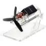 Sunnytech Solar Mendocino Motor Magnetic Levitating Model Unicycle Weightlifter Stainless Steel Physics Balancing Tumbler Toy ID01-WJ143