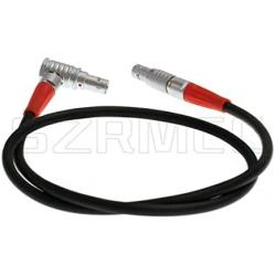 SZRMCC 0B 4 Pin Male to Right Angle 0B 4 Pin Male Cforce Lens Motor Cable for ARRI LBUS FIZ MDR Wireless Focus