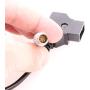 ZBLZGP D-tap to 0B 6 Pin Male Power Cable for DJI Wireless Focus Motor (Straight Coiled Cable)