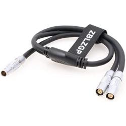 ZBLZGP Breakout Splitter Cable for ARRI LBUS CForce Motor 4 Pin Male to Dual 4 Pin Female