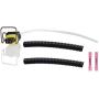 MOBYCA Connector Wiring Diesel 2 Wire Injector Pigtail Harness for Ford 6.0L/6.7L/7.3L Diesel F250 F350 F450 F550 GM 6.6L IPR VGT Solenoid(F4TZ-9D930-K)