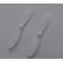 Vehicles-OCS Macfree Mini F-22 F22 RC Airplane Spare Parts Propeller Blade servo Motor seat ESC Rudder Angle Receiver Pulley etc - (Color: Brush Propeller)