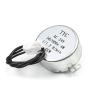 Fielect Synchronous Synchron Motor Turntable Motor AC24V 1/1.2R/MIN CCW Electric Motor for Cup Turner, Cuptisserie, Tumbler Turner Guide Motor