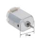 Fielect 20Pcs DC Motor 3V 20400RMP Mini Electric Motor Round Shaft Miniature Micro Motors for RC Boat DIY Airplane Toys Model DIY Hobby