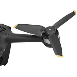 Propeller Spare Blades for DJI FPV Drone Accessories (Gold) - Gift Propeller Motor Dust-Proof Protection Cover