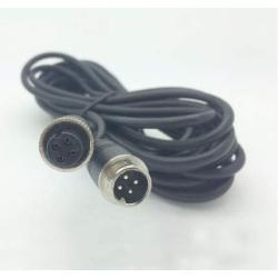 5M/15FT Car 4-Pin Aviation Video Extension Cable for CCTV Rearview Camera Truck Trailer Camper Bus Motorhome Vehicle Backup Monitor Waterproof Shockproof System - (1 Pc)