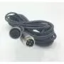 5M/15FT Car 4-Pin Aviation Video Extension Cable for CCTV Rearview Camera Truck Trailer Camper Bus Motorhome Vehicle Backup Monitor Waterproof Shockproof System - (1 Pc)