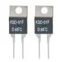 Fielect N.C 85℃ 2pcs Normally Close Temperature Switch, KSD-01F Thermal Switch Thermostat Temperature Controller