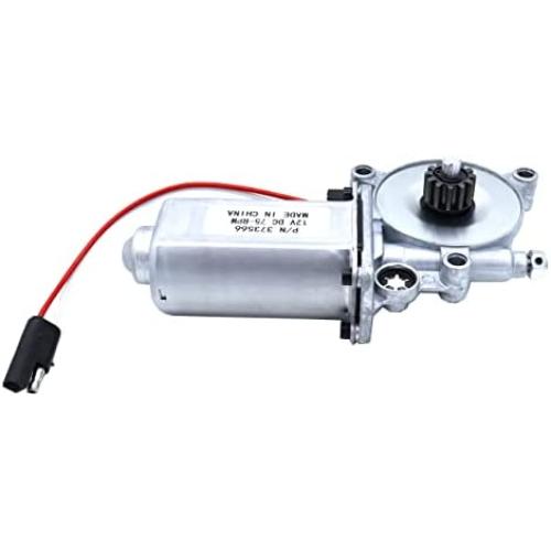 373566 RV Power Awning Replacement Universal Motor 75-RPM 12-Volt DC with Single 2-Way Connector Power Awnings Compatible with Solera Power Awnings