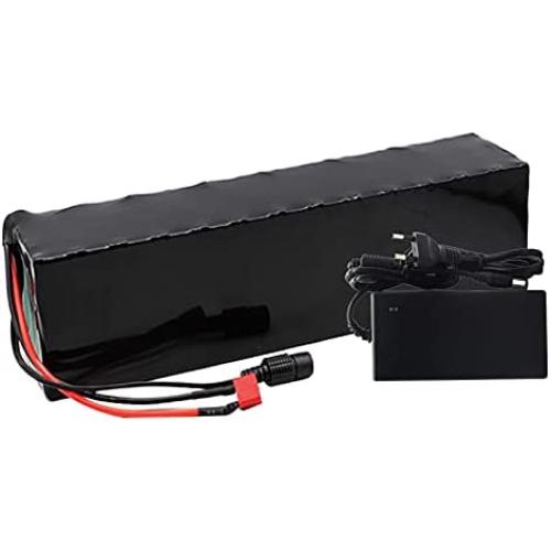 Wnicek 48V 8000mAh E-Bike Lithium-ion Battery 13S3P Lithium Battery Pack for Motors Within 1000W Suitable for Electric Scooters Ebike Power Tools Airplane Models with 20A BMS + Charger