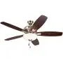 Luminance CF835BS ES DC Builder Ventilateur de Plafond avec Télécommande | Fixation de 52 Pouces avec Moteur Premium et Double Montage pour Suspension en Plancher ou en Bracelette | Pales Réversibles avec Ampoules LED Luminance CF835BS ES DC Builder Ventilateur de Plafond avec Télécommande | Fixation de 52 Pouces avec Moteur Premium et Double Montage pour Suspension en Plancher ou en Bracelette | Pales Réversibles avec Ampoules LED