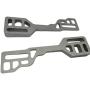 Asaki Boat Transom Wedges TW-2-DP Compatible with All Brands Outboard Boat 4-Bolt Patterns Pair=2PCS