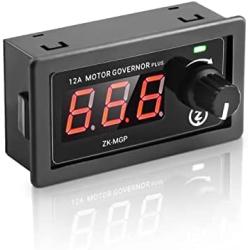 PWM Motor Speed Controller,diymore PWM Adjustable Speed Regulator Generator DC 5V 9V 12V 18V 24V 30V 12A 360W MGP Motor Governor with Dual MOS Driver