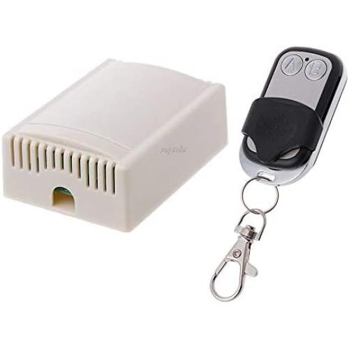Calvas DC 12V 2CH RF 433MHz Wireless Switch Relay Receiver Module With Remote Control For DC Motor Forward Reverse Controller Oct30