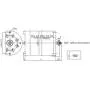 L-faster 36V48V 1000W Unitemotor MY1020 Motor with Throttle and Controller High Power Electric Scooter Chain Drive Engine DIY Gocart Kit