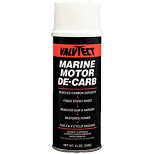 Valvtect Marine Motor De-Carb Aerosol Spray, 13 Oz.