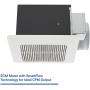 Panasonic FV-1115VQ1 WhisperCeiling DC Ventilation Fan, 110-130-150 CFM,With SmartFlow and Pick-A-Flow Airflow Technology and Flex-Z Fast Installation Bracket,Quiet Energy Star Certified Energy-Saving