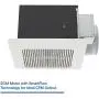Panasonic FV-1115VQ1 WhisperCeiling DC Ventilation Fan, 110-130-150 CFM,With SmartFlow and Pick-A-Flow Airflow Technology and Flex-Z Fast Installation Bracket,Quiet Energy Star Certified Energy-Saving