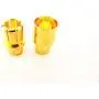 WST 8.0mm Gold Bullet Connector for RC Battery ESC Motor Plug (Pack of 5 Pairs)