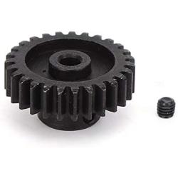 Vbest life Motor Pinion Gear with Screw,27T Motor Pinion Gear for Wltoys 1/14 144001 RC Model Car Upgrade Spare Parts