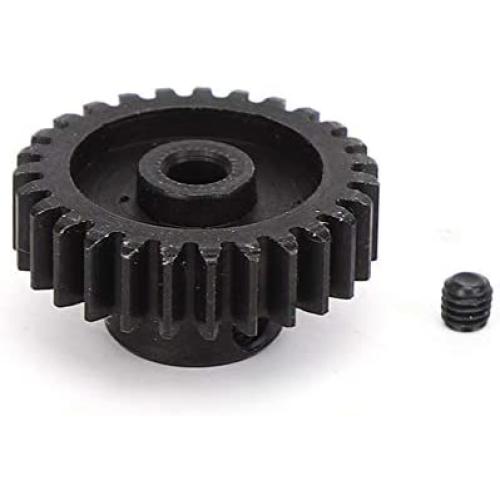 Vbest life Motor Pinion Gear with Screw,27T Motor Pinion Gear for Wltoys 1/14 144001 RC Model Car Upgrade Spare Parts