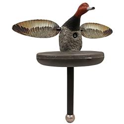 MOJO Elite Series Floater Spinning Wing Duck Decoy for Duck Hunting, Redhead