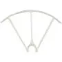 Upgraded Spare Parts for Syma X5H X5HC X5HW RC Quadcopter Toy Motors Main Blade Propellers Propeller Protectors Blades Frame Landing Skid Included Mounting Screws Set (White)