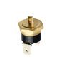 Fielect KSD301 Thermostat Temperature Control Switch,Adjust Snap Disc Temperature Switch 105°C Copper M4 Normally Closed 1 Pcs