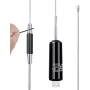 HYS 27Mhz CB Antenna 50.59inch Stainless Steel Shaft 1.8-36Mhz 120W Ham/Amateur Radio Antennas for CB Band Mobile/Handheld Radio