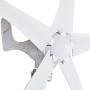 Pikasola Wind Turbine Generator Kit 400W 12V with 5 Blade, Wind Generator Kit with Charge Controller, Wind Power Generator for Marine, RV, Home, Windmill Generator Suit for Hybrid Solar Wind System