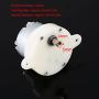 High Torque 12v DC Motor Slow Speed Electric Motor/Gearbox 3RPM 4mm Shaft Diameter Micro Motor