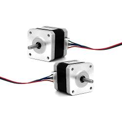 2pcs 3D Printer NEMA17 Stepper Motor Kit 1.0A 33N.cm (47oz.in) 4-Lead Wire with 1m Cable (2LL3401MOTOR)
